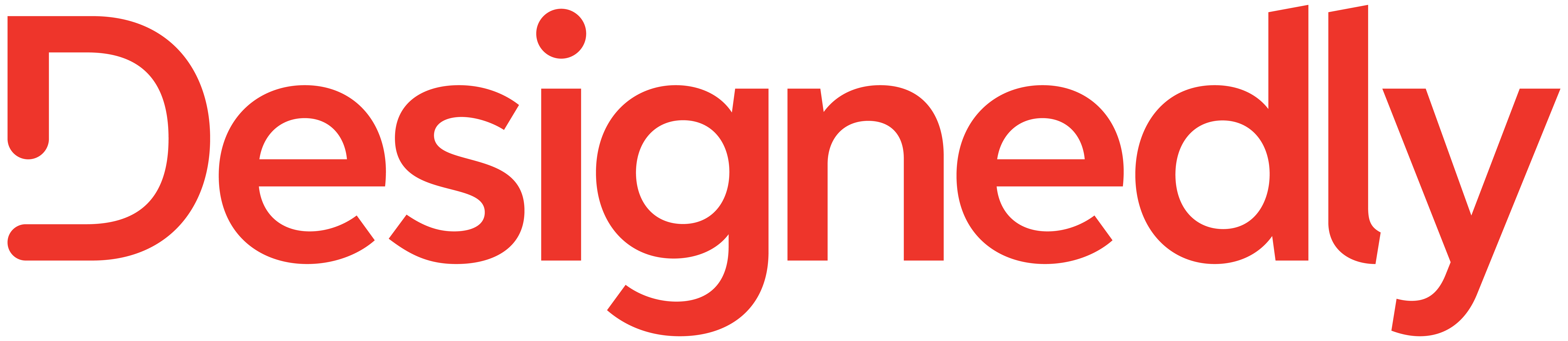 Designedly Red Logo RGB