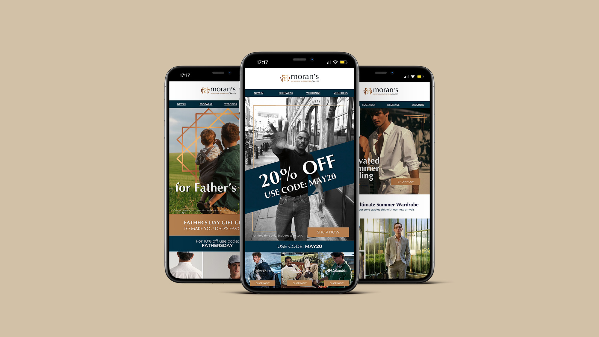 Morans Menswear Case Study Image 4
